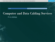 Tablet Screenshot of computercables.co.nz